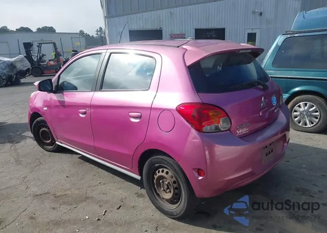 2014 Mitsubishi Mirage De из США, поврежденный, VIN ML32A3HJ8EH007990